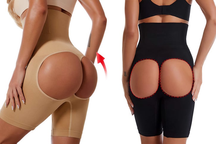 Women High-waisted Butt Lifting Shorts BBL Panty Body Shaper
