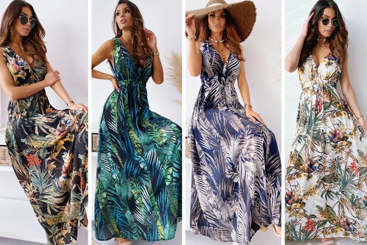 Women-Floral-Print-Deep-V-Neck-Backless-Sleeveless-Dress-Maxi-Beach-Dress-1