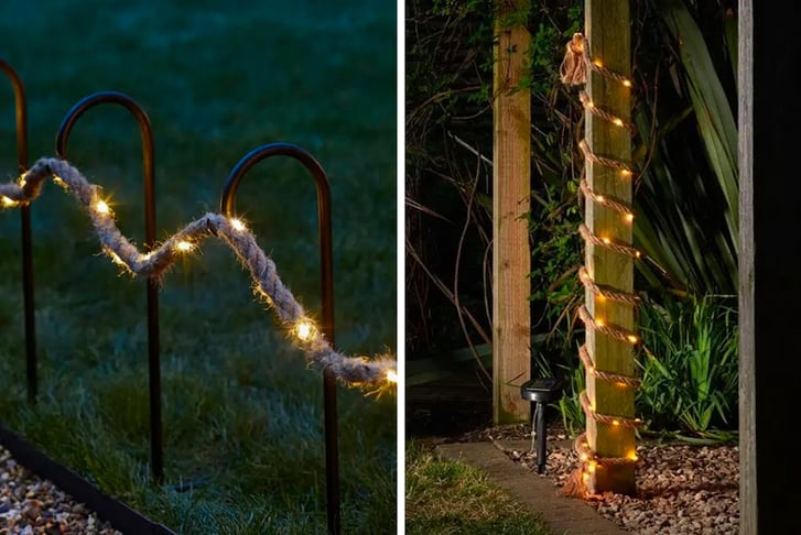 Hemp Rope LED Fairy Lights Deal - Wowcher