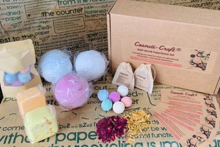 Bath Bomb Experience Set from The Soap Loaf Company