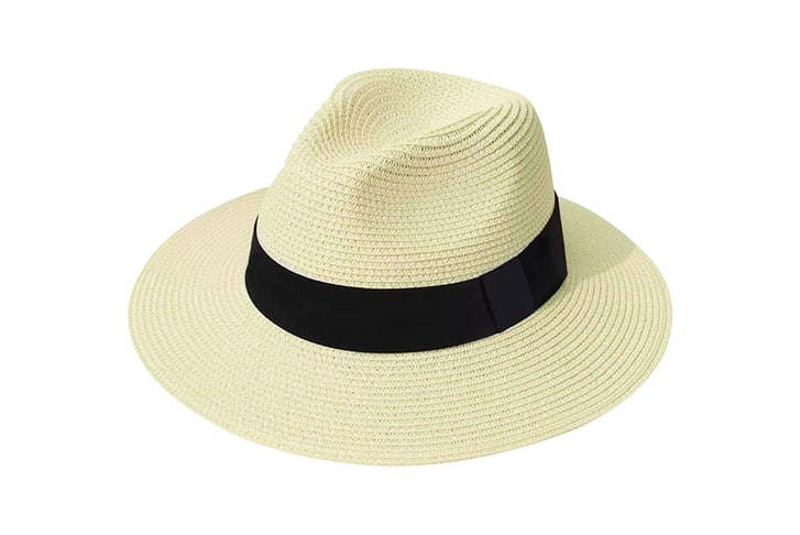 Unisex-Solid-Color-Panama-Hat-creamy