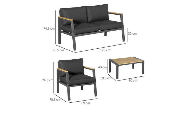 4-Seater-Aluminium-Outdoor-Conversation-Furniture-Set-with-Coffee-Table-8