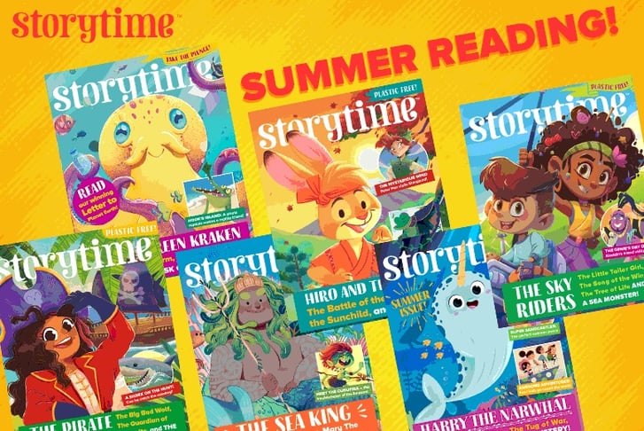 Storytime Magazine - 6 Summer-Themed Issues 