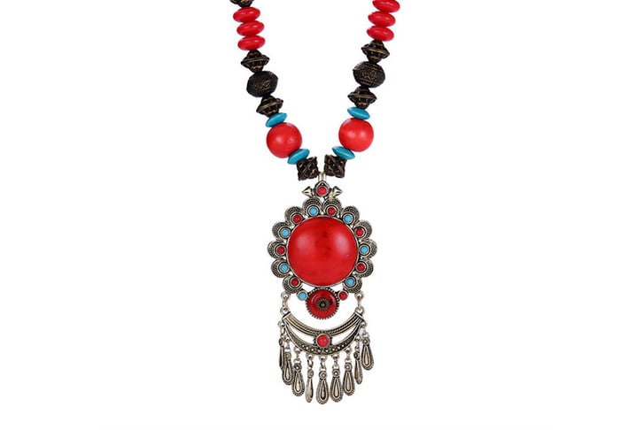 Indian-Boho-necklaces-with-gemstones-and-rustic-beads-2