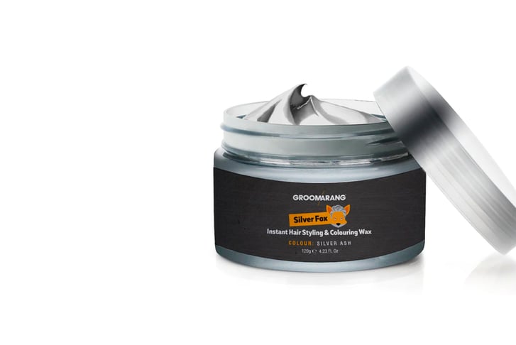 Groomarang-silver-fox-instant-hair-styling-and-colouring-wax-3
