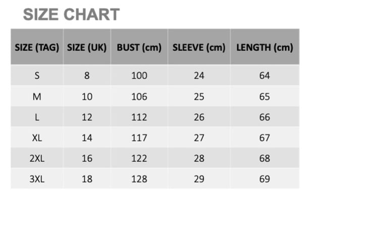 Wowcher Size Chart - Merchants 3