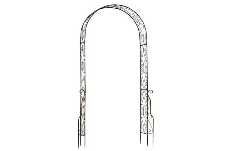 Outsunny-Rose-Arch-Arbour-Trellis-2