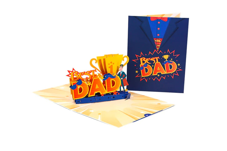 Pop-Up-BEST-DAD-Fathers-Day-Card 2