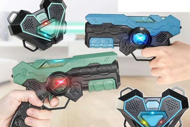 Electronic laser tag deals set