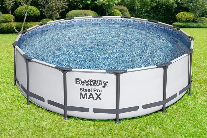 Bestway-Steel-Pro-Max-Round-Frame-Swimming-Pool-with-Filter-Pump-1