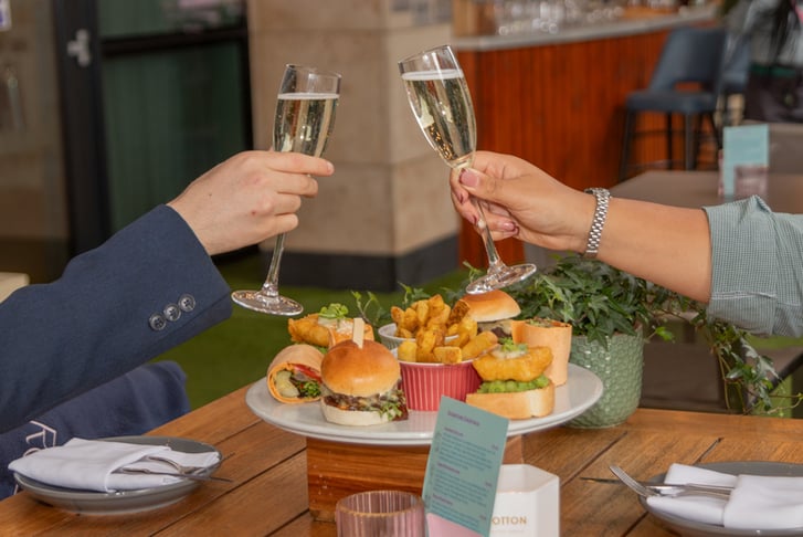 Alfresco Rooftop Afternoon Tea at Holiday Inn Manchester with Gin or Beer Upgrade'