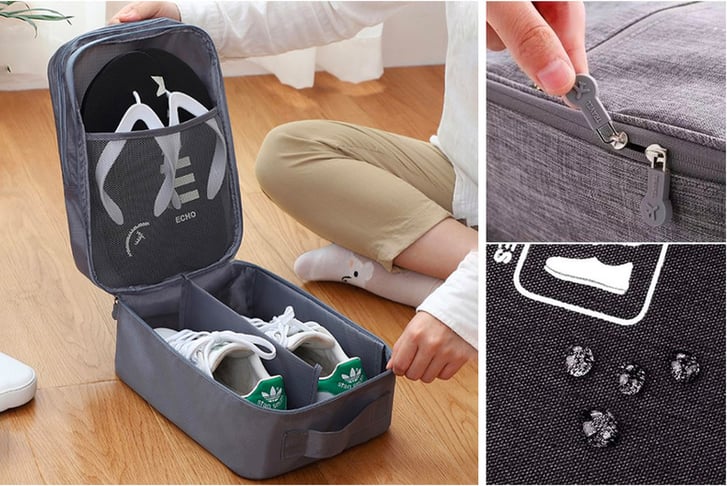 Suitcase shoe organizer online