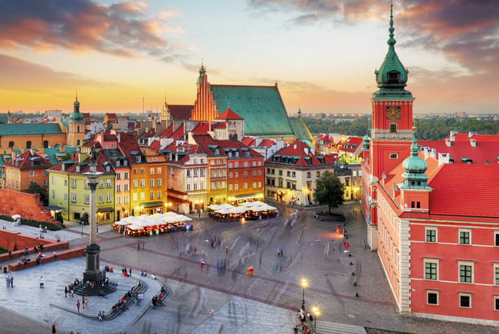 Warsaw City Break – Central Hotel Stay & Return Flights  