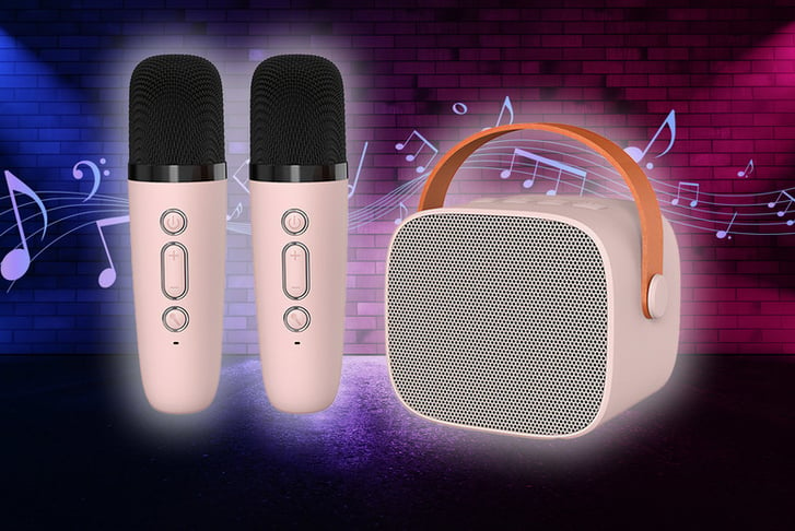 Portable-Bluetooth-Karaoke-Machine-with-Speaker-1