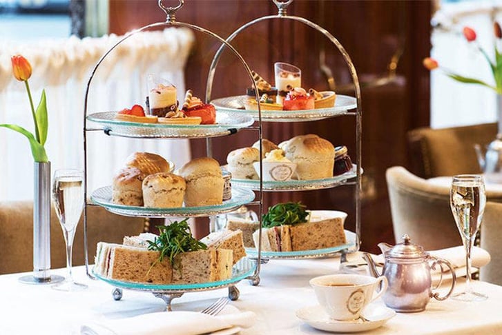 Prosecco Afternoon Tea - Spa Access Upgrade - For 2, 3 or 4 