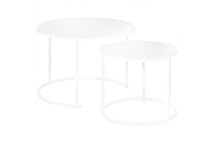 Outsunny-2-Pack-Metal-Garden-Coffee-Table-2