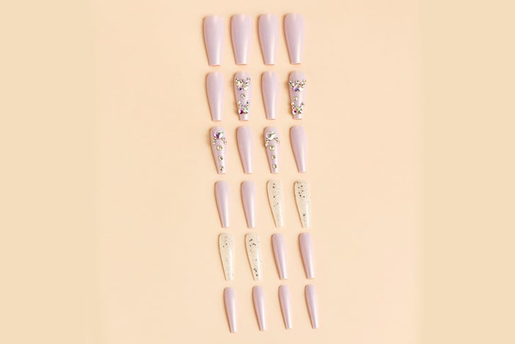 24pc-Stick-On-Nails-Pink-with-Rhinestones-2