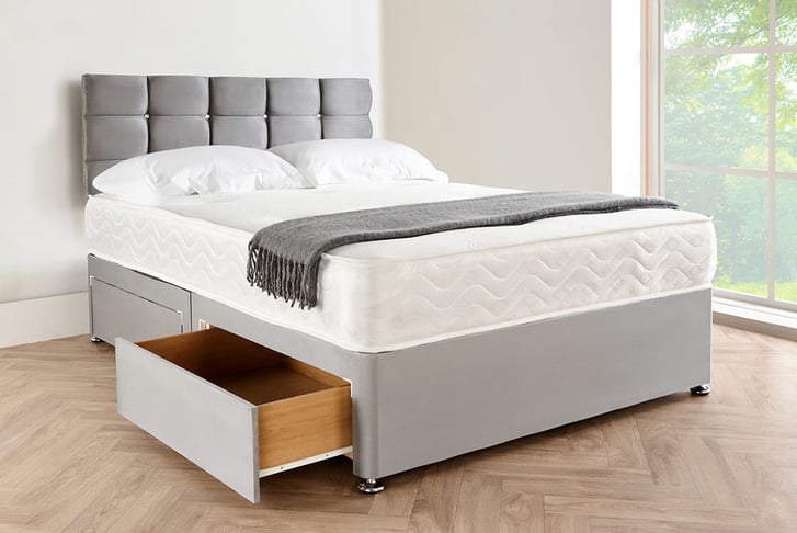 Grey-Divan-Bed-Base-and-Cube-Headboard