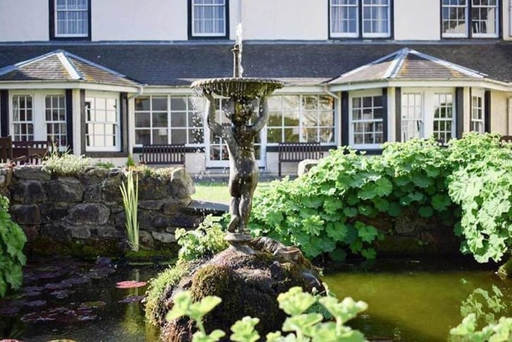 Perthshire The Green Hotel Garden