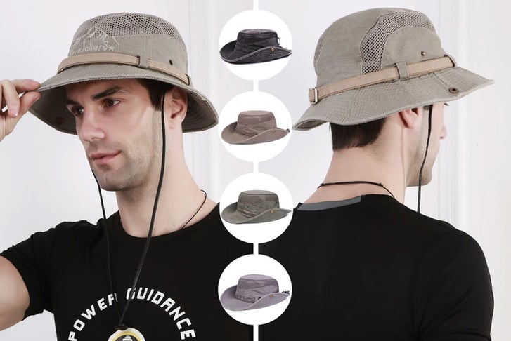 Foldable Sun Fishing Hat with UV Protection Deal - LivingSocial