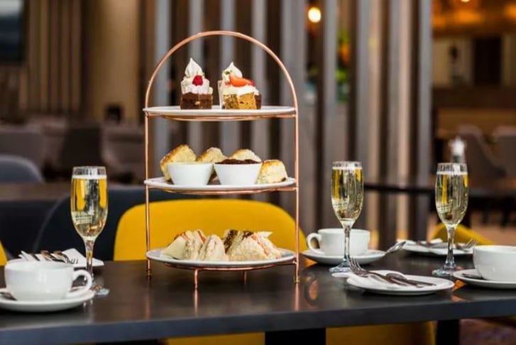Mimosa Afternoon Tea for 2-4 at the 4* Maldron Hotel, Newcastle