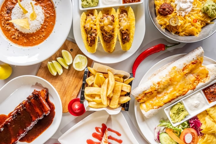 2-Course Mexican Dining for 2 - Surrey