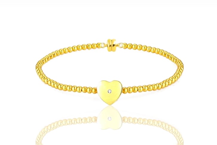 NATURAL-DIAMOND-GOLD-PLATED-MAGNETIC-CLASP-BRACELET-1