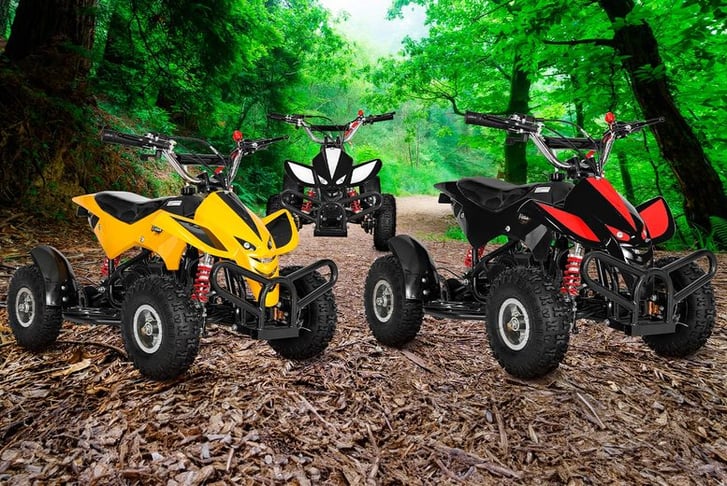 Kids petrol outlet quad bike