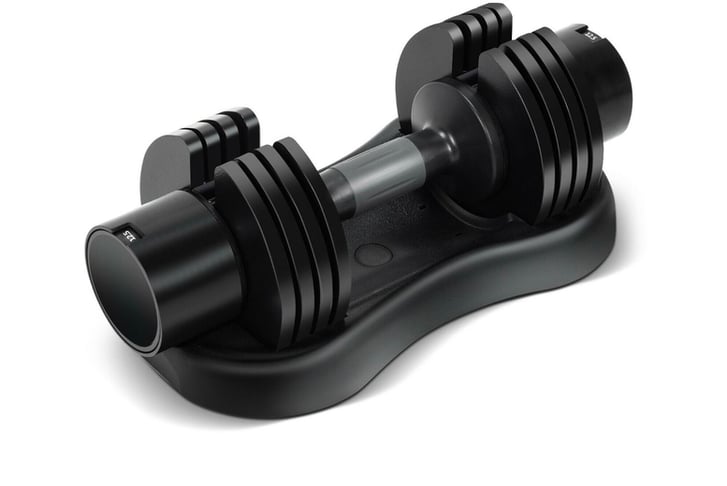 5-in-1-Adjustable-Dumbbell-with-Tray-and-Non-slip-Metal-Handle-2