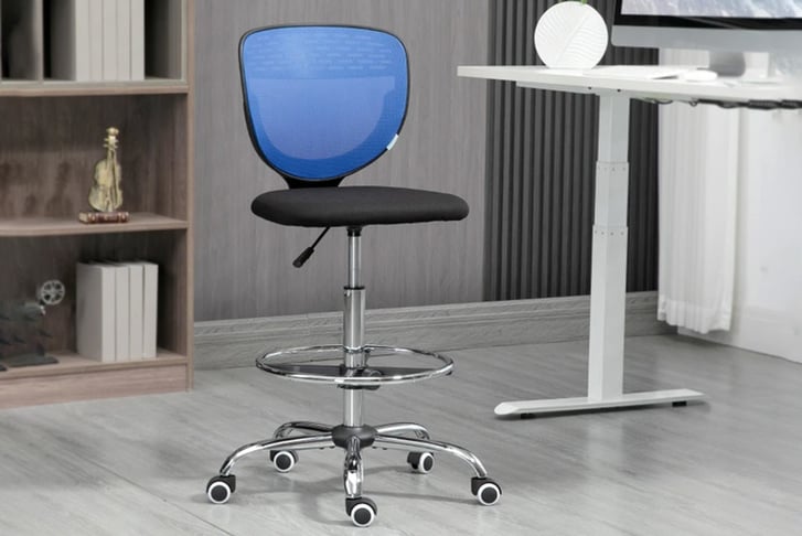 Vinsetto-Drafting-Chair-Armless-1