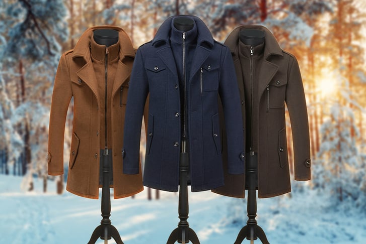 Mens warm coats best sale