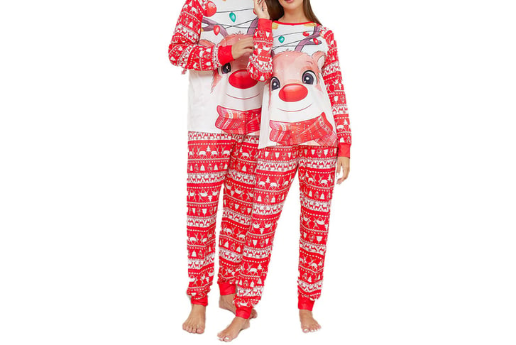 Christmas-Deer-Family-Parent-child-Home-Clothes-2