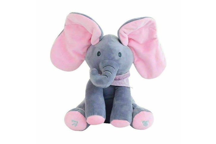Peek-A-Boo Plush Elephant Toy-2