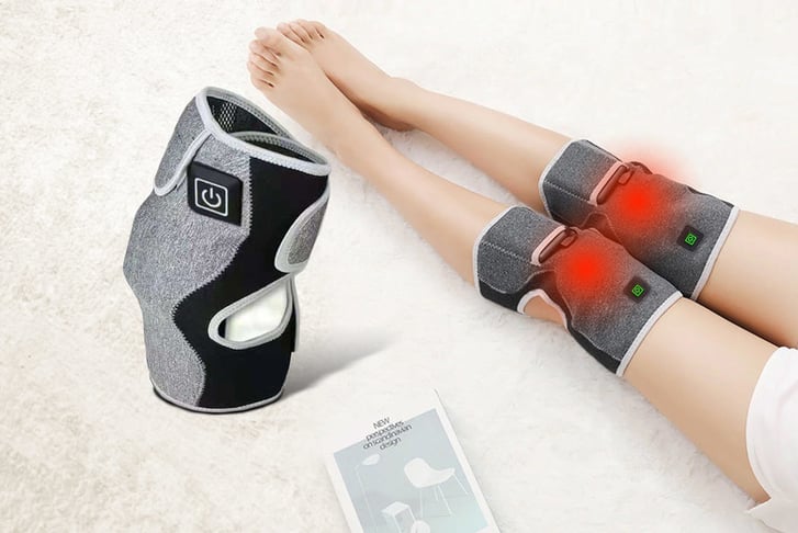 Usb Electric Heated Knee Brace Wrap Support With 3 Heat Settings Winter Leg  Knee Warmer Gifts