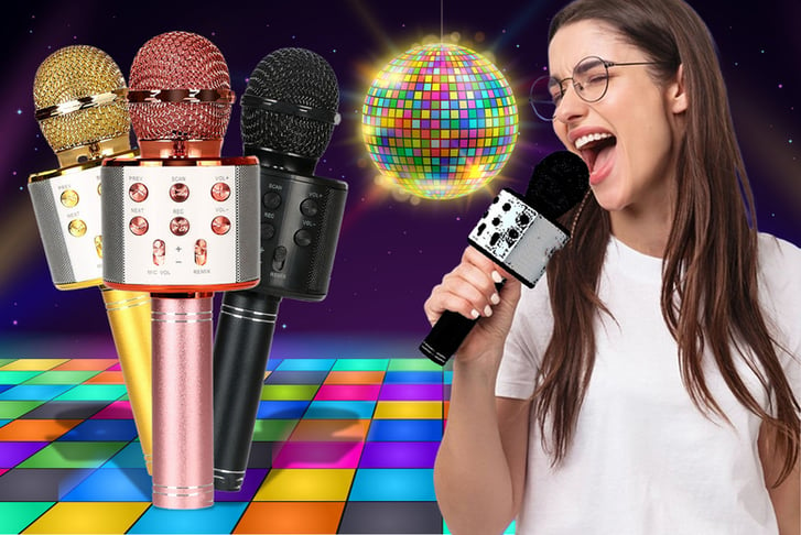 Bluetooth-Microphone-Handheld-Karaoke-Microphone-1