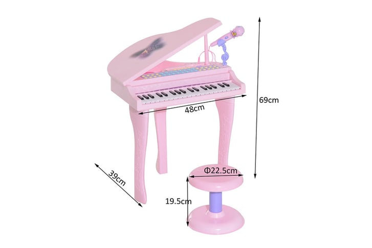 Mini-Electronic-Piano-W-Stool-5