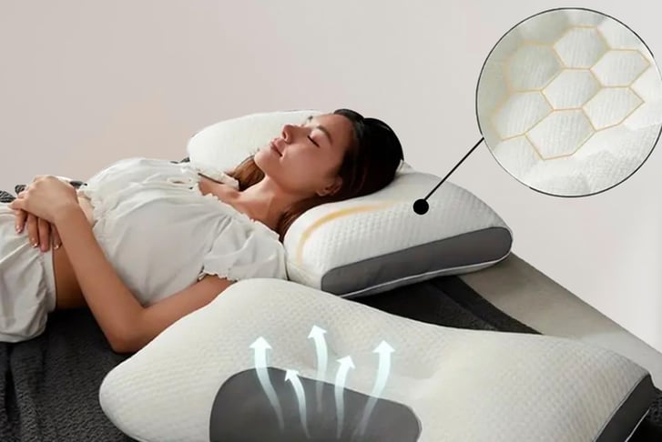 Orthopedic Memory Foam Beauty Orthopedic Neck Pillow For Anti