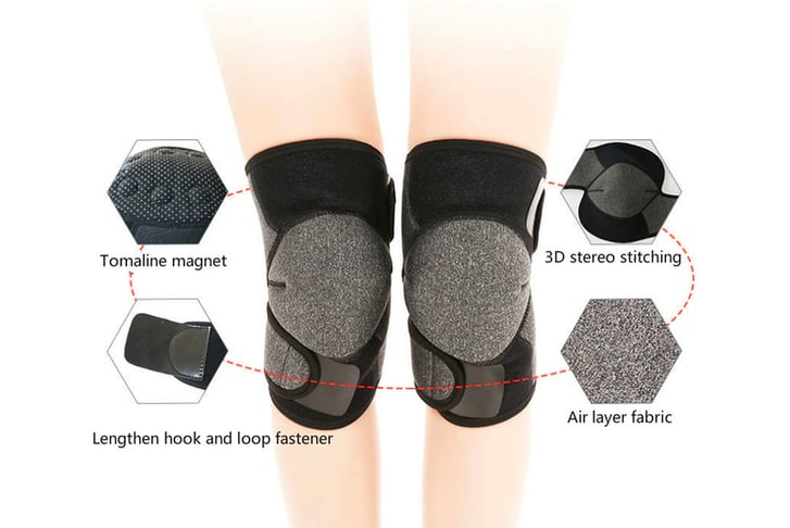 Magnetic Therapy Self Heating Knee Pads-5