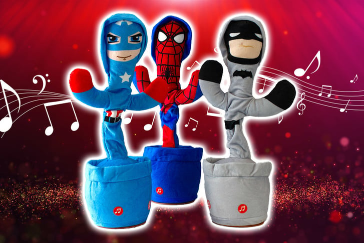 Dancing Superhero Plush Toy Deal - Wowcher