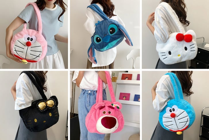 Women’s-Cute-Plush-Stitch-Shoulder-Bag-1