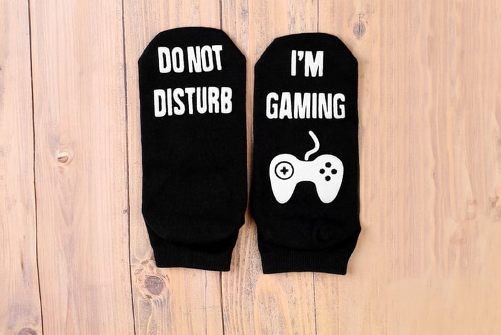 Novelty-'Im-Gaming'-Socks-7