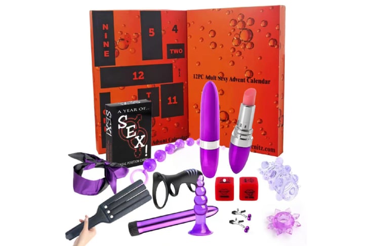 12pcs Adult Advent Calendar 2023 Beginners Couples Sex Toys Set