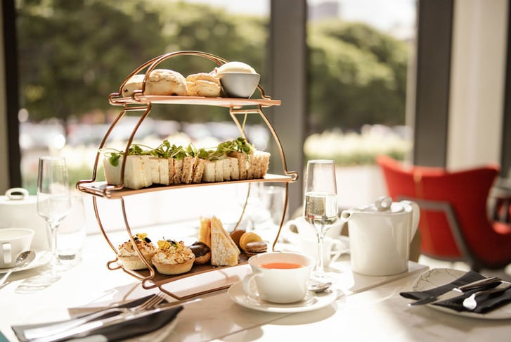 Afternoon Tea for 2 with Prosecco Upgrade at No.55 Bar in Clayton Hotel
