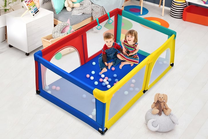 Baby-Playpen-Activity-Centre-with-50-Balls-1