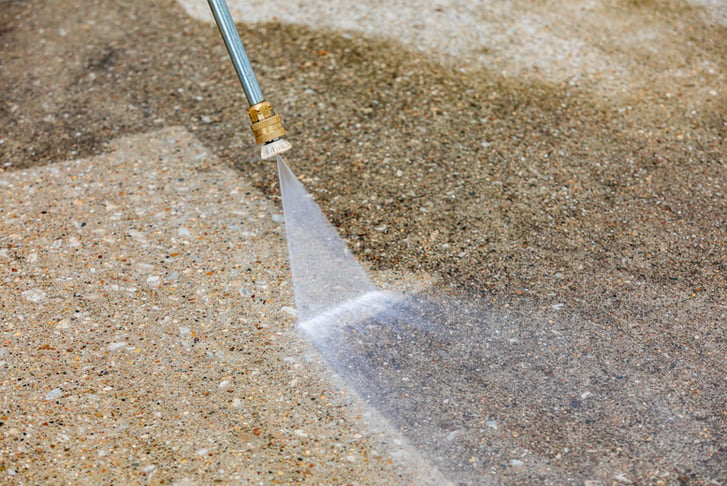 Patio or Driveway Pressure Washing at IB Cleaning, Leicester