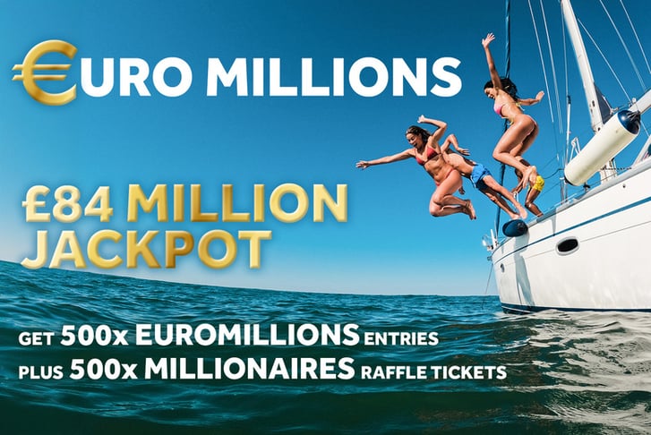 Lifestyle Euromillions + Jackpot 84m