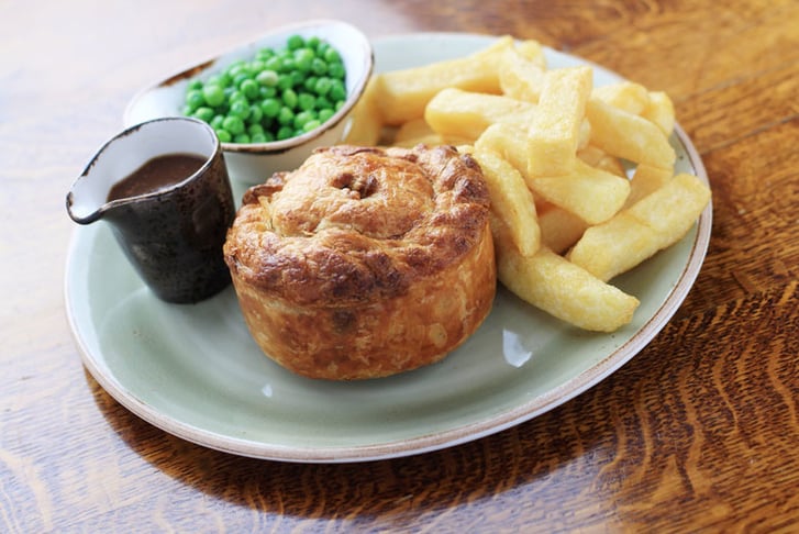 steak and ale pie one
