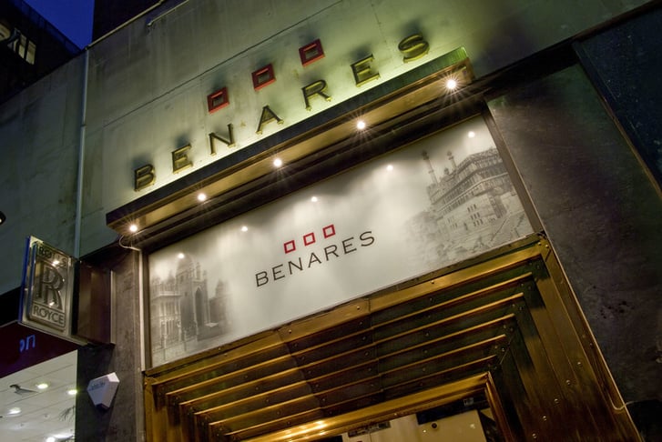 Michelin Star Benares: 2 or 3-Course Lunch & Sparking Cocktail or glass of Beer for 2