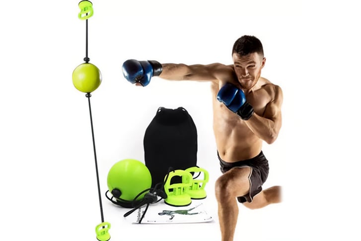 Indoor-Boxing-Reflex-Ball-Quick-Puncher-Trainer-2