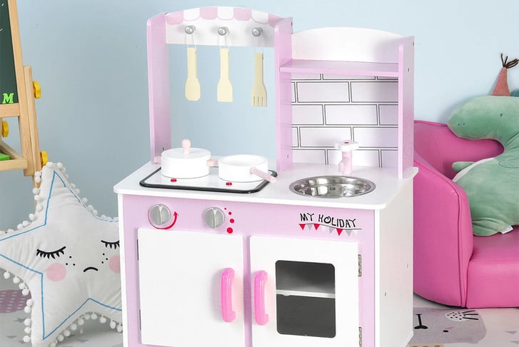 Pink Childrens Kitchen-1